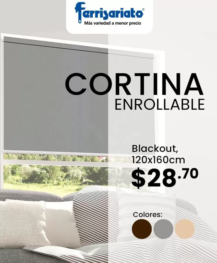 CORTINA ENROLLABLE