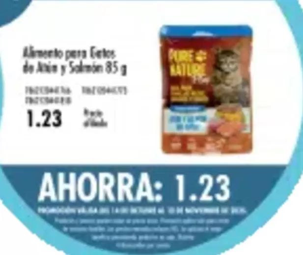 Alimento para Gates de Atin y Salmón