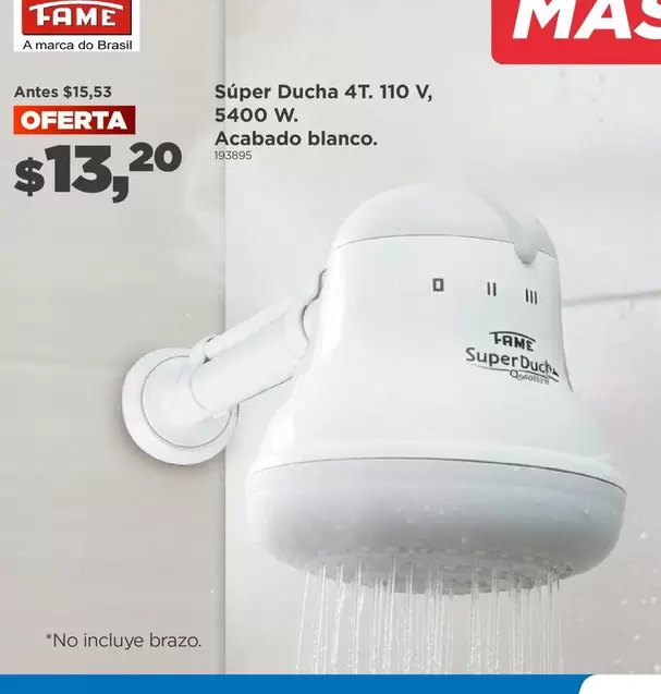 Brasil - Super Ducha 4T. 110 V, 5400 W