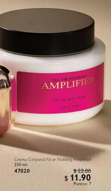 Oriflame - All or Nothing Amplified