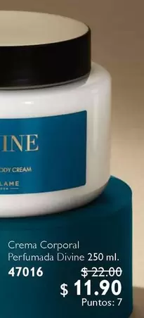 Crema Corporal Perfumada Divine 250 ml. 47016