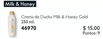 Crema de Ducha Milk & Honey Gold