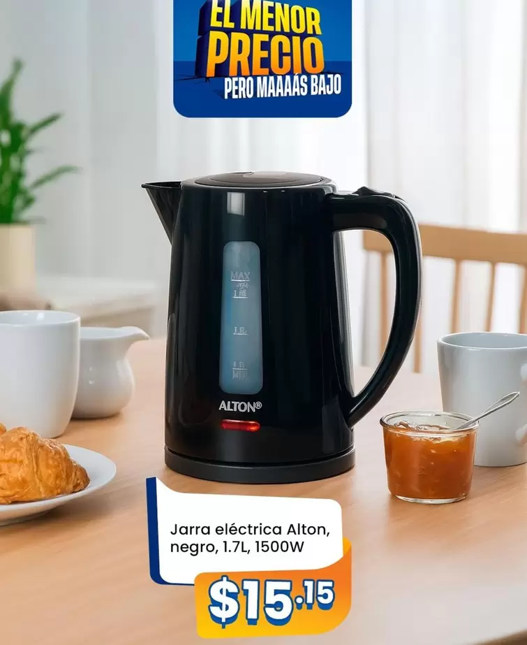 Negro - Jarra eléctrica