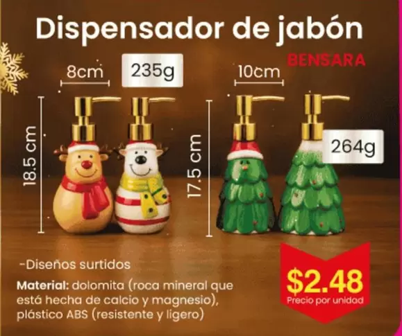 Dispensador de jabón