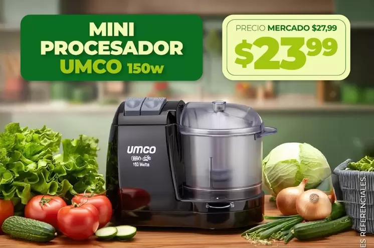 Umco - MINI PROCESADOR UMCO 150w