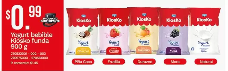 Yogurt bebible funda