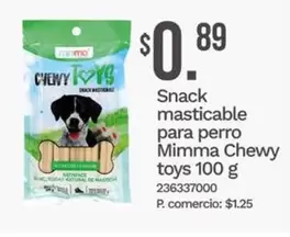 Momo - Snack masticable para perro Mimma Chewy toys