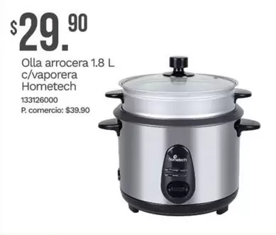 Olla arrocera 1.8 L c/vaporera