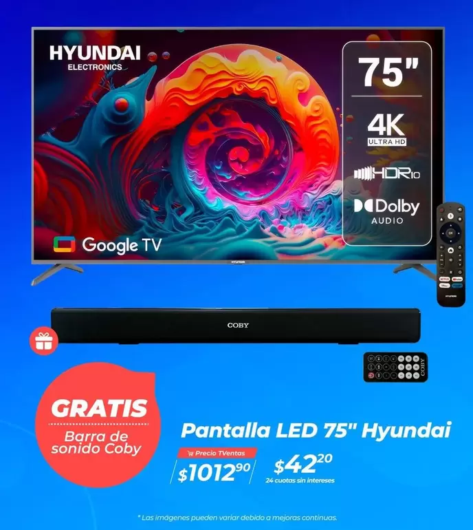 Imágenes - LED 75" Hyundai