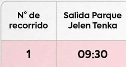 Salida Parque Jelen Tenka