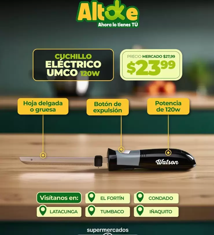 Umco - CUCHILLO ELECTRICO UMCO 120w