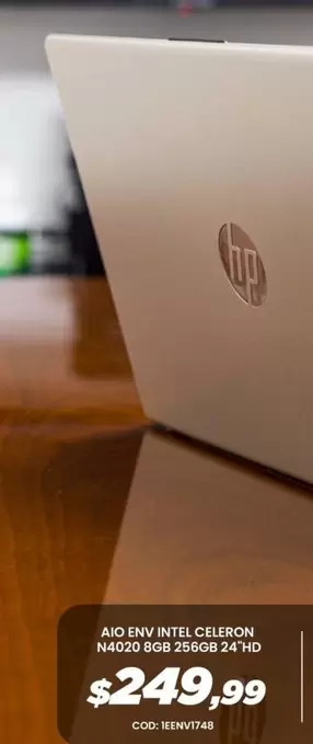 HP - AIO ENV INTEL CELERON N4020 8GB 256GB 24"HD