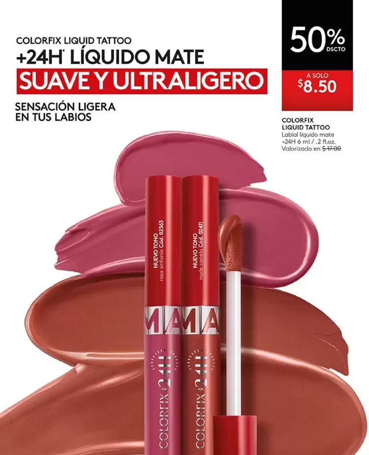 Tattoo - +24H LÍQUIDO MATE