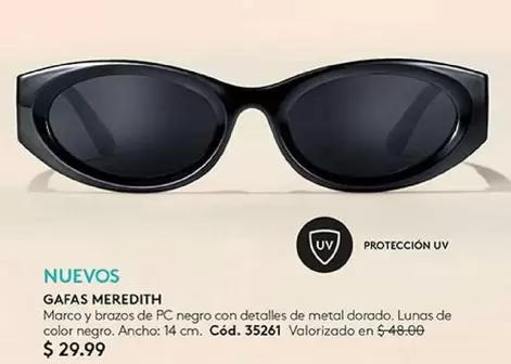 Negro - GAFAS MEREDITH