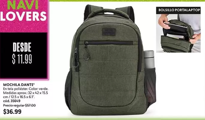 Verde - MOCHILA DANTE