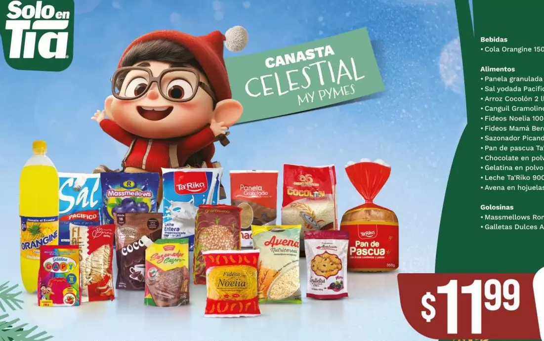 TIA - CANASTA CELESL