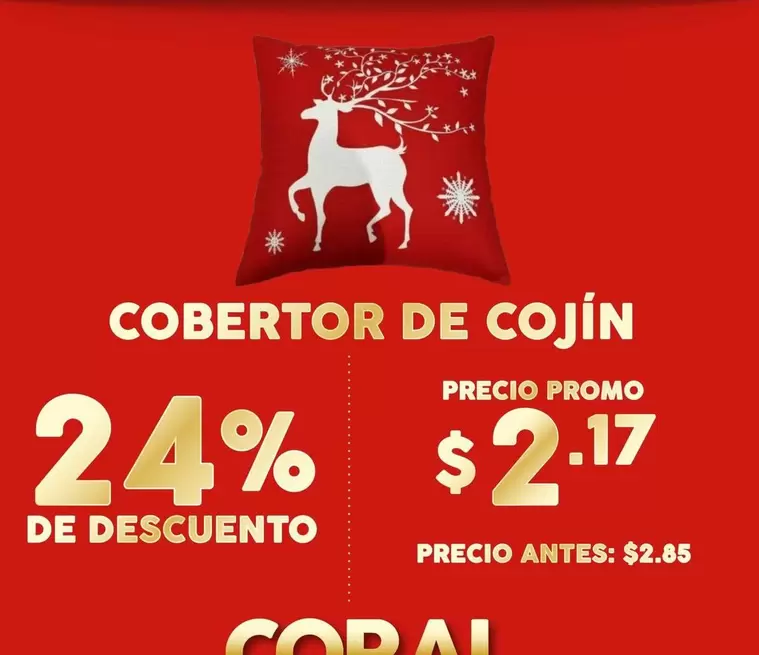 COBERTOR DE COJÍN