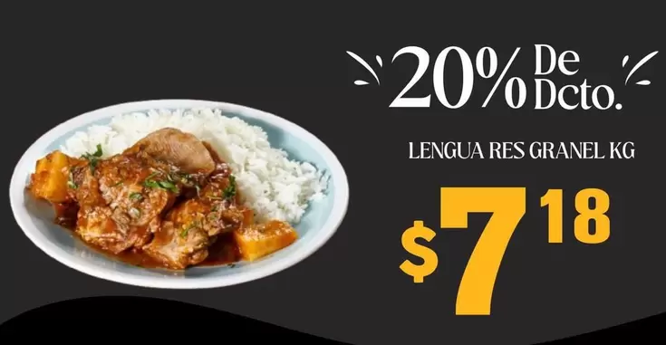 LENGUA RES GRANEL KG