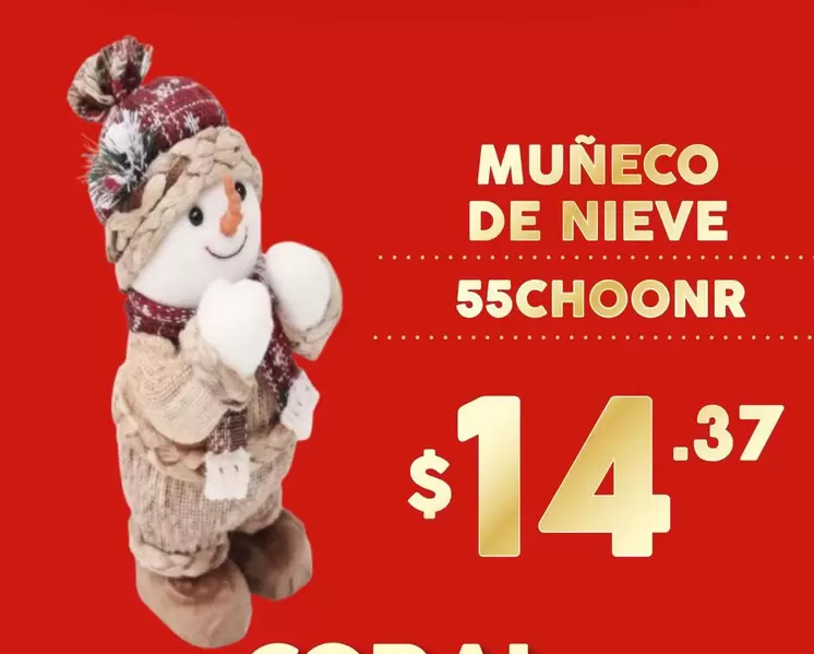 MUÑECO DE NIEVE 55CHOONR