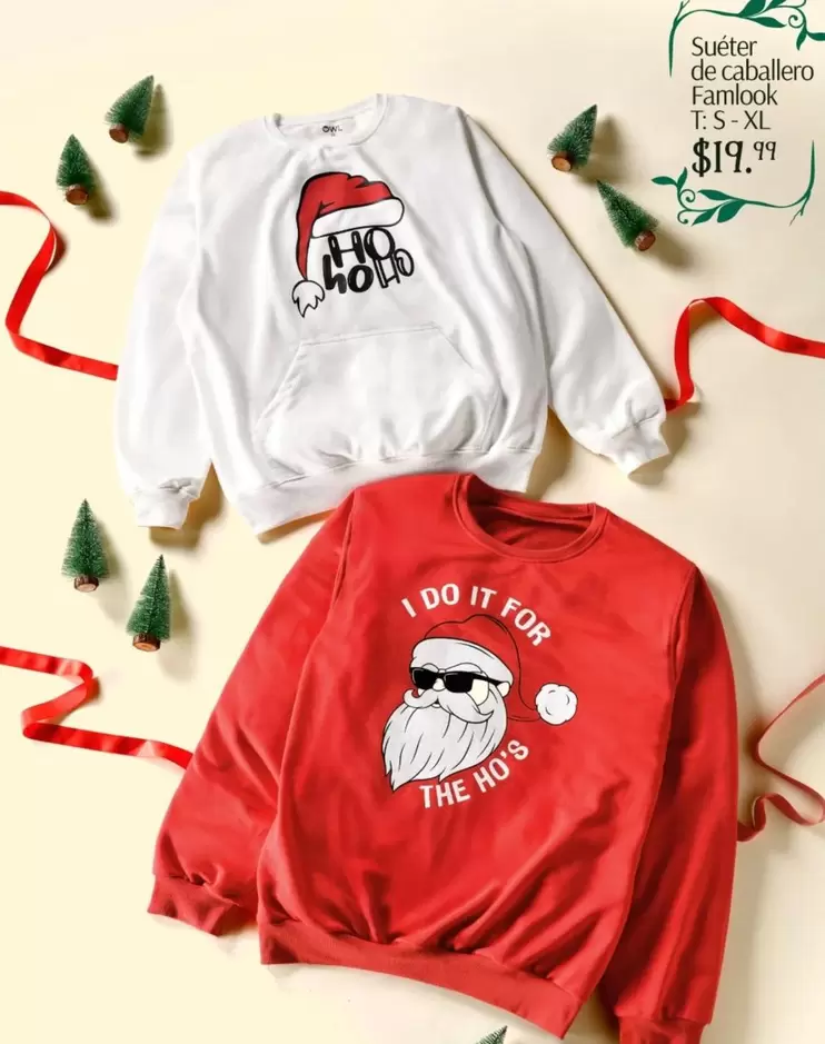 Suéter de caballero Famlook