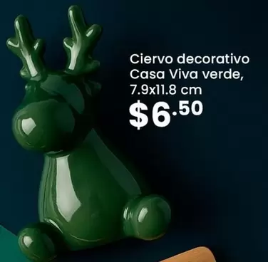 Verde - Ciervo decorativo