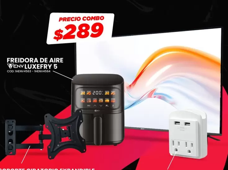 FREIDORA DE AIRE WENY LUXEFRI 5