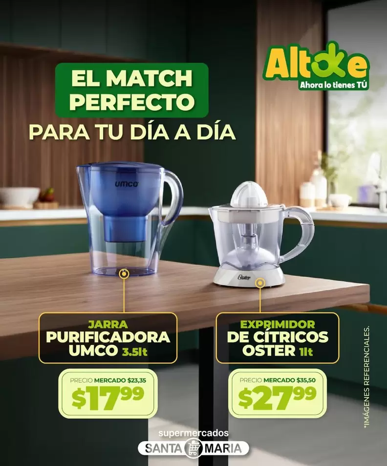 Umco - JARRA PURIFICADORA, EXPRIMIDOR DE CITRICOS