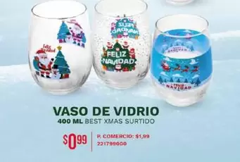 Feliz - VASO DE VIDRIO
