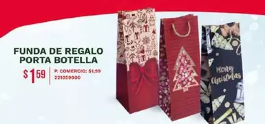 Porta - FUNDA DE REGALO PORTA BOTELLA