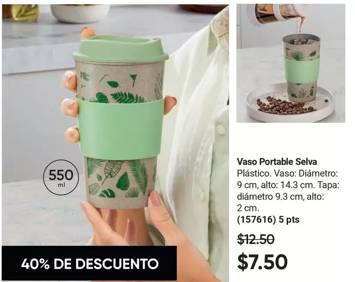Vaso Portable Selva