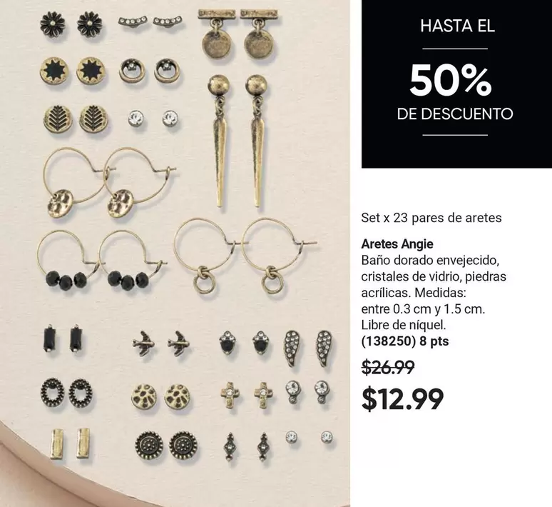 Aretes Angie