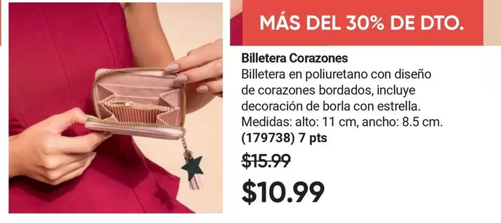 Estrella - Billetera Corazones