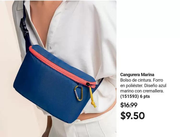 Azul - Cangurera Marina