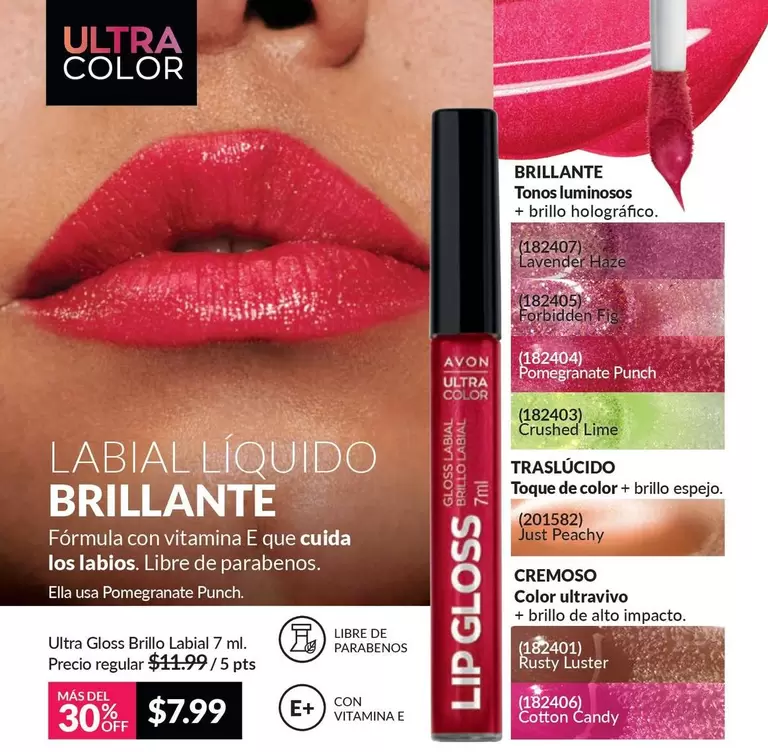 Avon - Ultra Gloss Brillo Labial