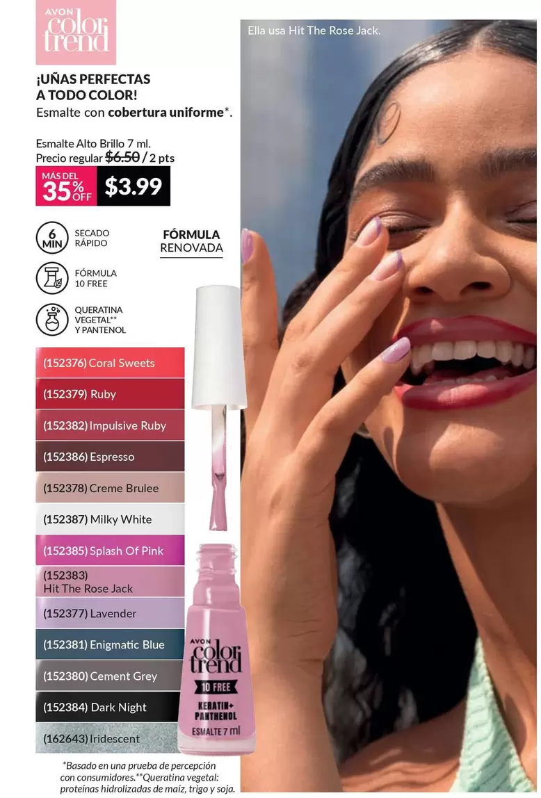 Avon - JUÑAS PERFECTAS A TODO-COLOR!