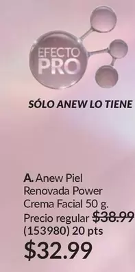 Pro - Piel Renovada Power Crema Facial 50 g
