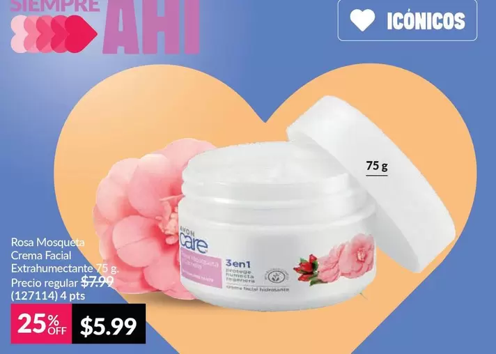 Rosa - Mosqu Crema Facial Extrahumectante