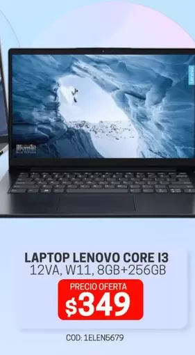 Lenovo - CORE I3 12VA, W11, 8GB+256GB
