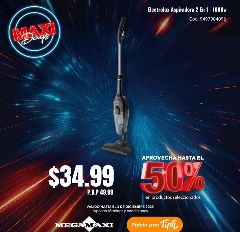 Aspiradora 2 En 1 - 1000w