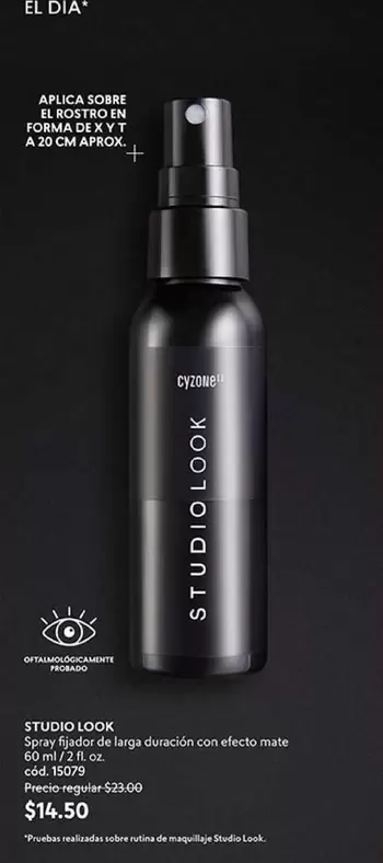 Dia - Spray fijador de larga duración con efecto mate