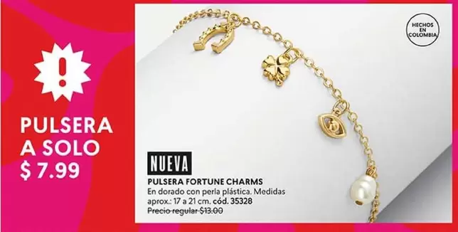 Colombia - PULSERA FORTUNE CHARMS