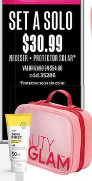 NECESER + PROTECTOR SOLAR