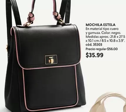 Negro - MOCHILA ESTELA