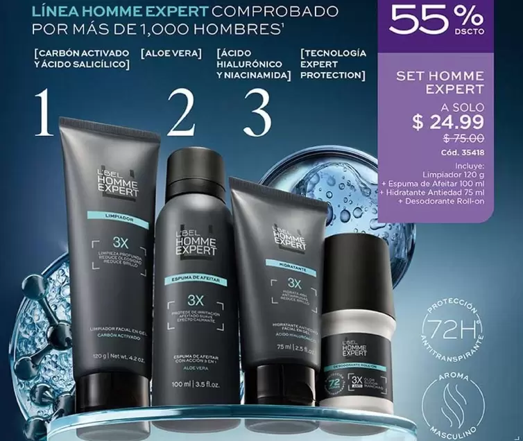 L'bel - SET HOMME EXPERT