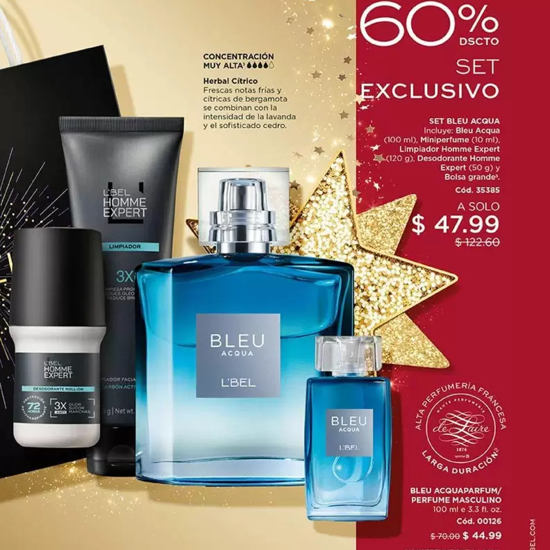 L'bel - SET BLEU ACQUA