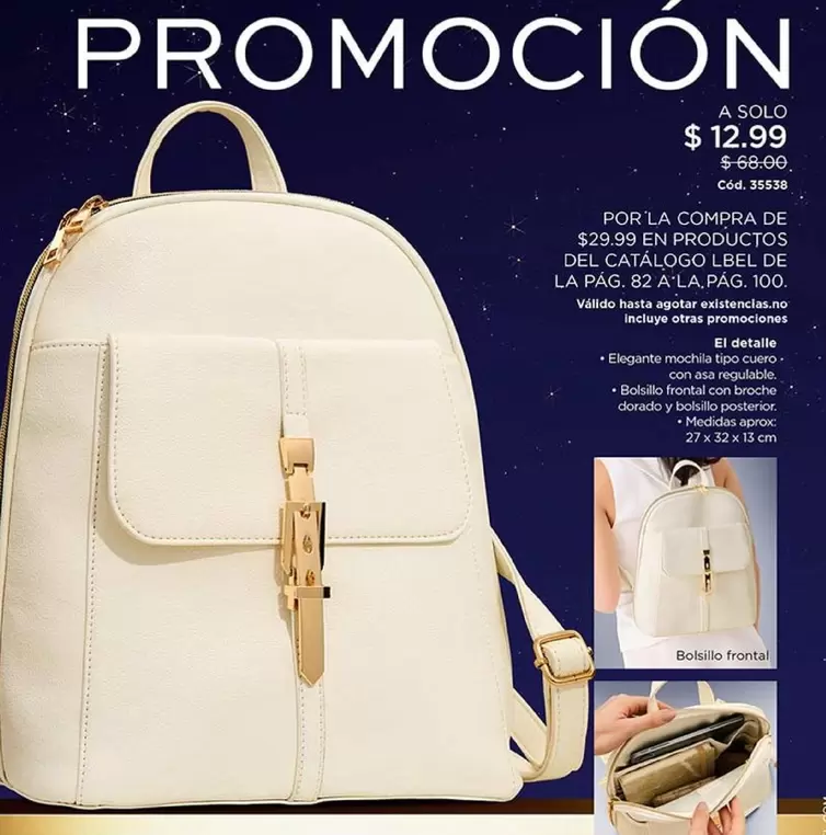 Promoción - Morral estaria bien ponerlo como sinónimo