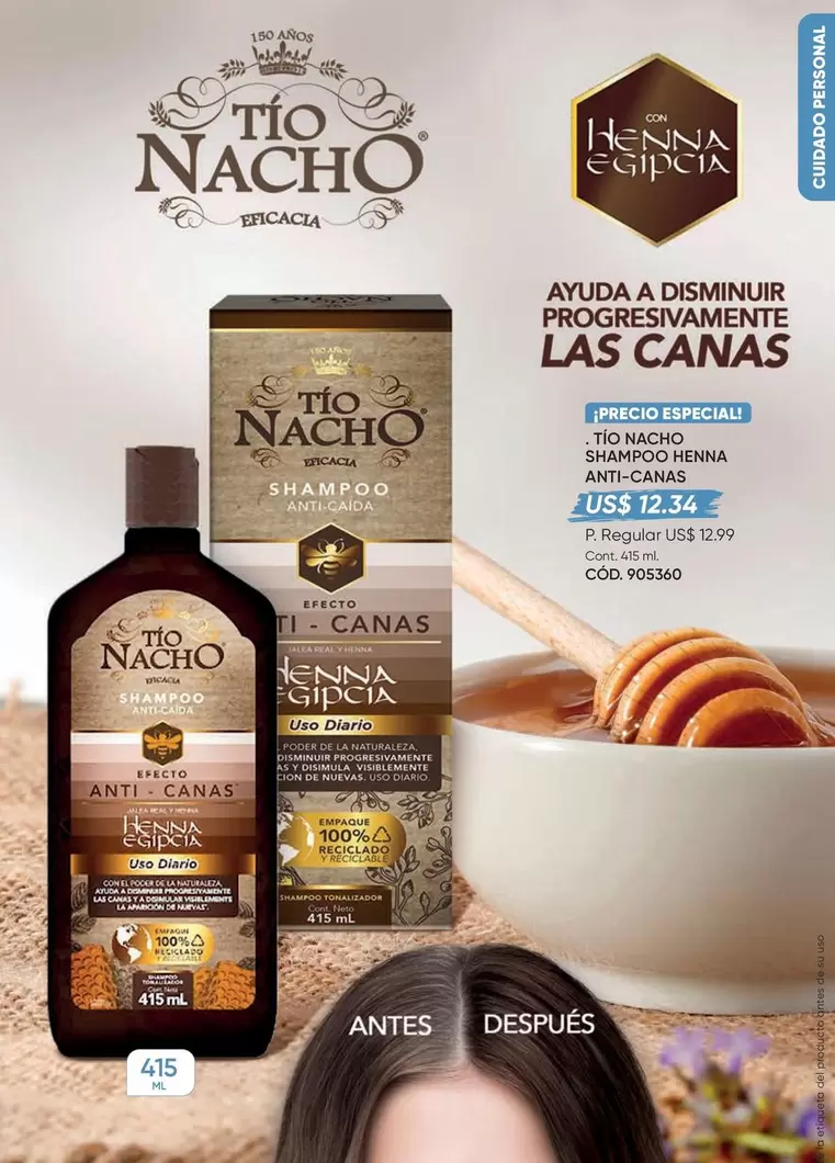 Real - SHAMPOO HEN ANTI-CANAS