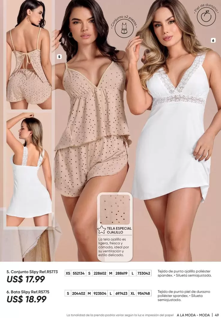 Conjunto Silky Red 82171