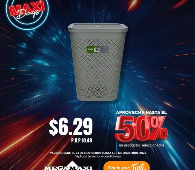 Productos Seleccionados