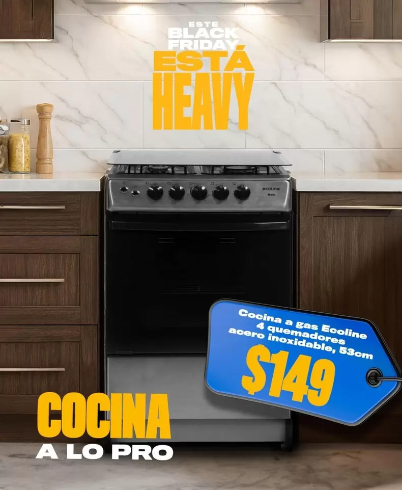 Pro - Cocina a gas Ecoline